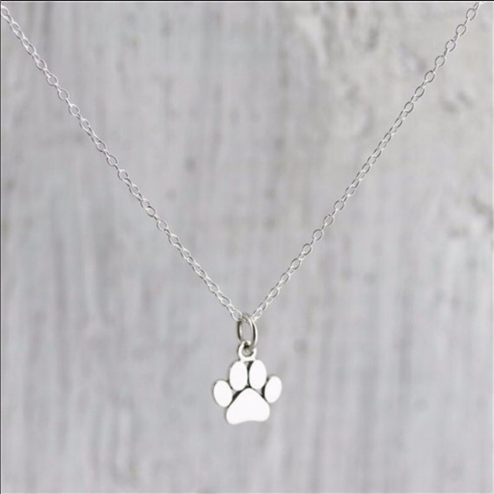 🎉HP🎉Silver Paw Necklace